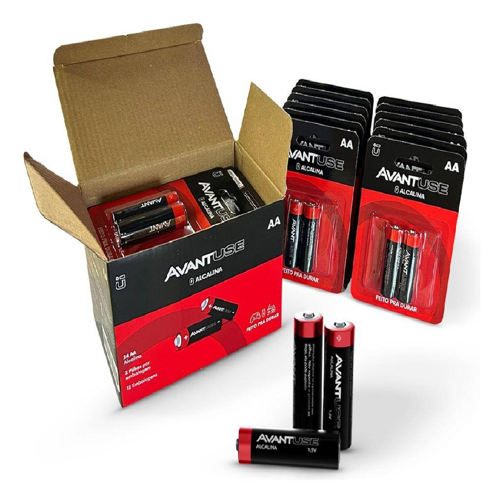 Pilhas AA Avant Use: Energia Duradoura para Seus Dispositivos