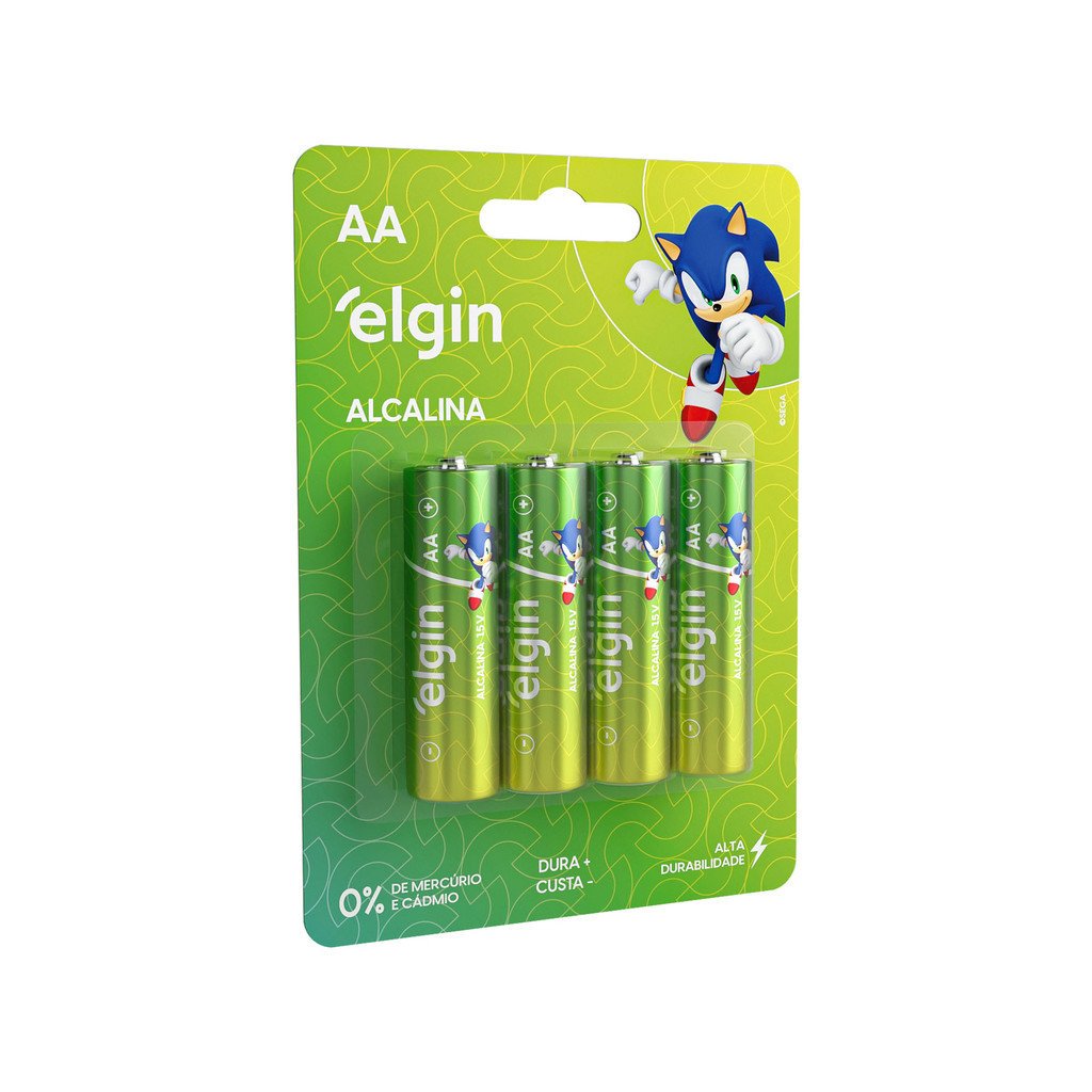 Pilhas AA Elgin: Energia Duradoura para o Seu Dia!