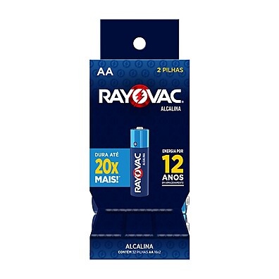 Pilhas AA Rayovac: Energia Duradoura (Kit 32)