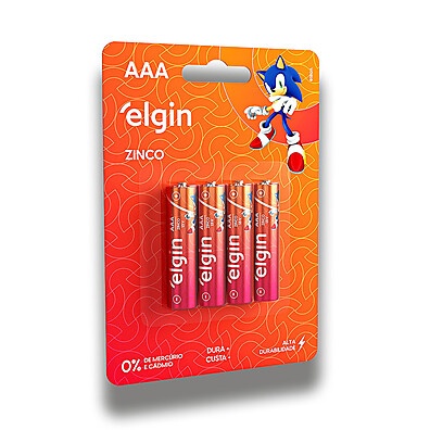 Pilhas AAA Elgin: Energia Confiável para o Dia a Dia