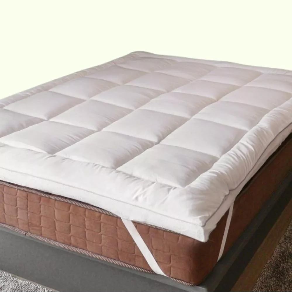 Pillow Top Casal com Proteção de Colchão 100% Fibra Siliconada - 1,90m x 1,40m