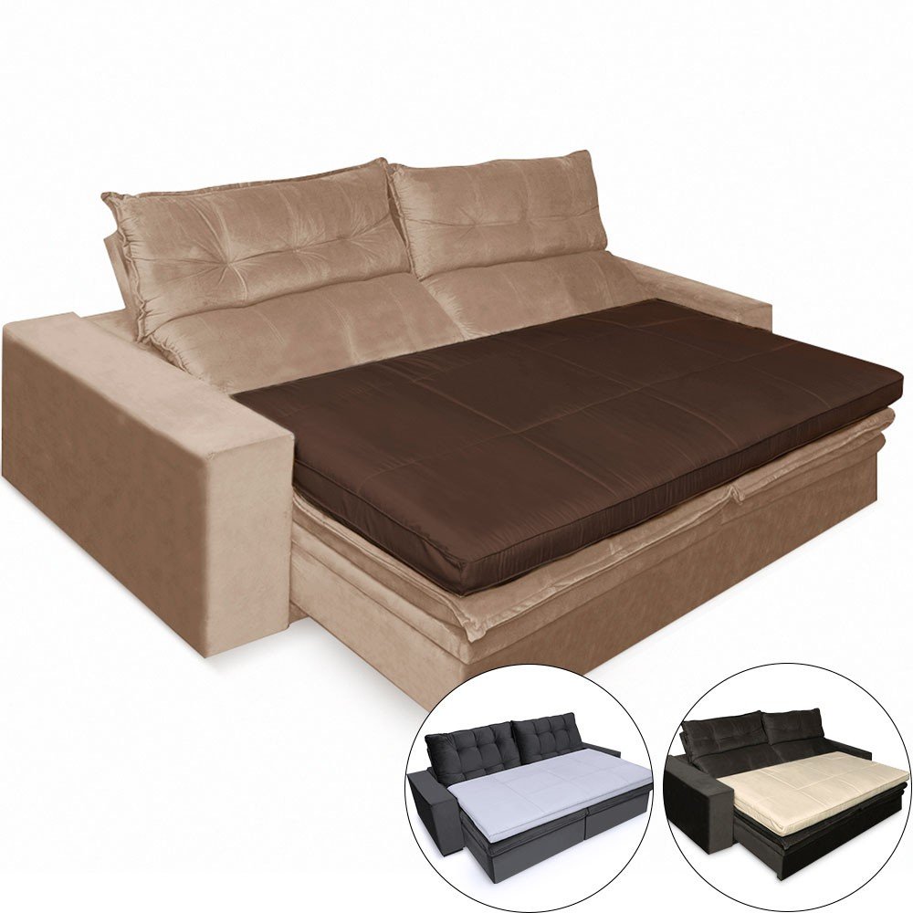 Pillow Top Sofá: Conforto Extra 90x180cm