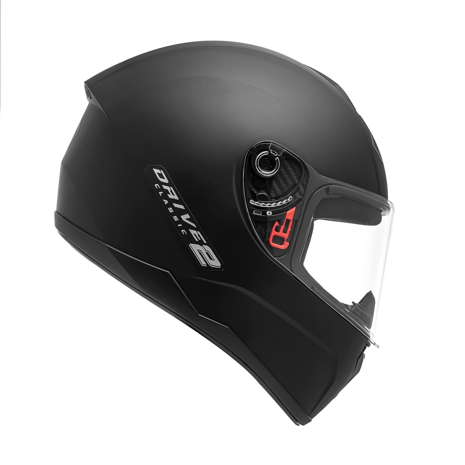 Capacete Fly Moto Drive 2 HG Classic Preto Fosco - Segurança e Estilo para Sua Pilotagem