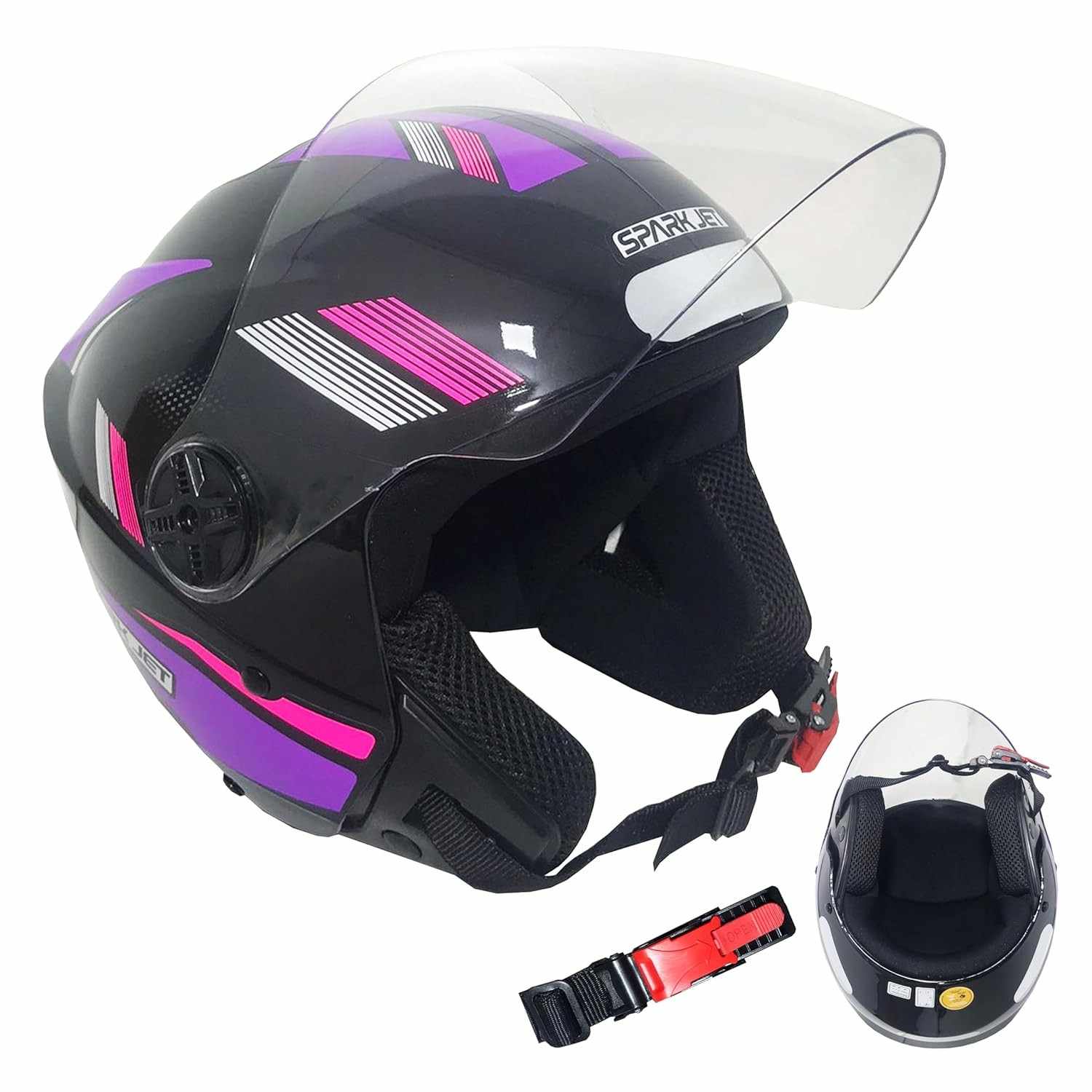 Capacete EBF Spark Jet Sting: Segurança e Estilo para Sua Pilotagem