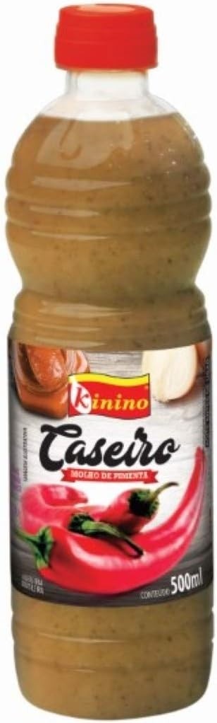MOLHO DE PIMENTA CASEIRO KININO 500ML