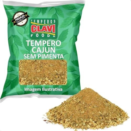 Tempero Cajun Sem Pimenta 10kg