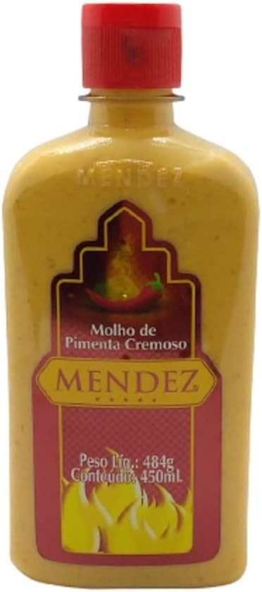 Molho de Pimenta Mendez 450ml Cremosa Tradicional