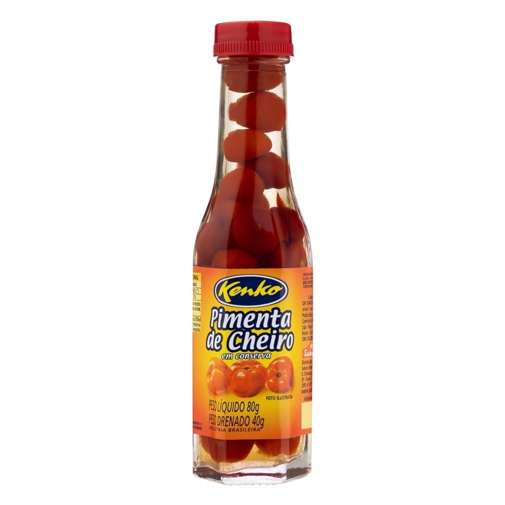 Pimenta de Cheiro em Conserva Kenko 40g: Aroma e Sabor Intenso