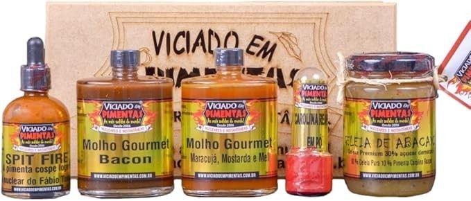 Kit Profissional Em Pimentas - Viciado Em Pimentas