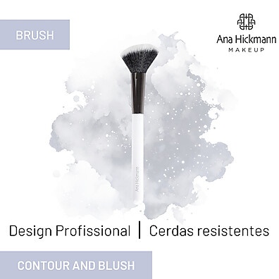 Pincel Contorno e Blush Vegano Ana Hickmann