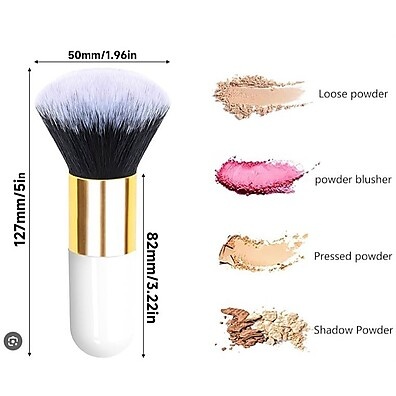 Pincel de Base Plano Profissional: Kit Completo!
