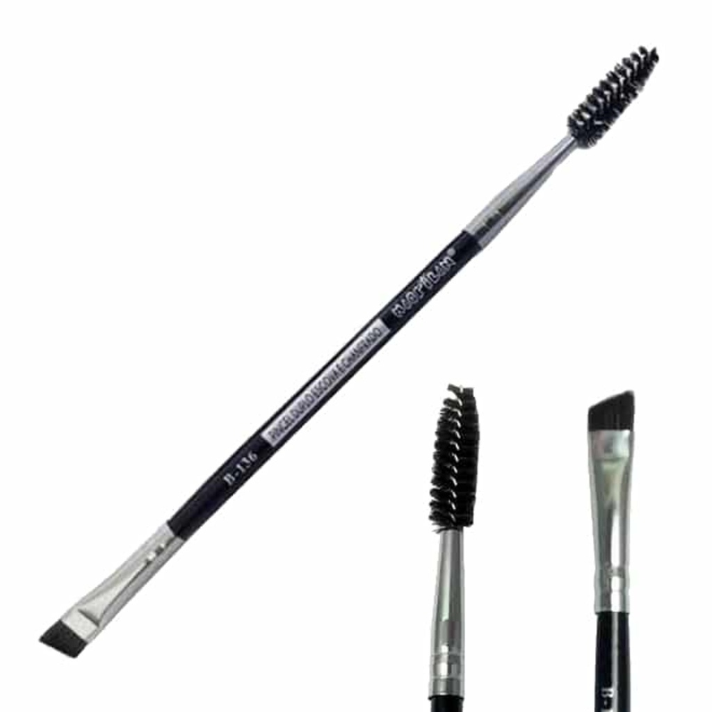 Pincel Duplo Macrilan W136: Sobrancelhas e Olhos Perfeitos