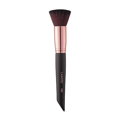 Pincel Kabuki Reto Rosé Black F07 Lanossi