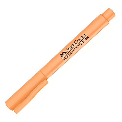 Pincel Marca-Texto Grifpen Laranja Pastel – Escreva com Conforto