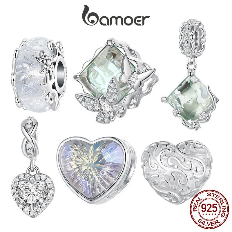 Pingente Borboleta Bamoer 925: Charme e Elegância