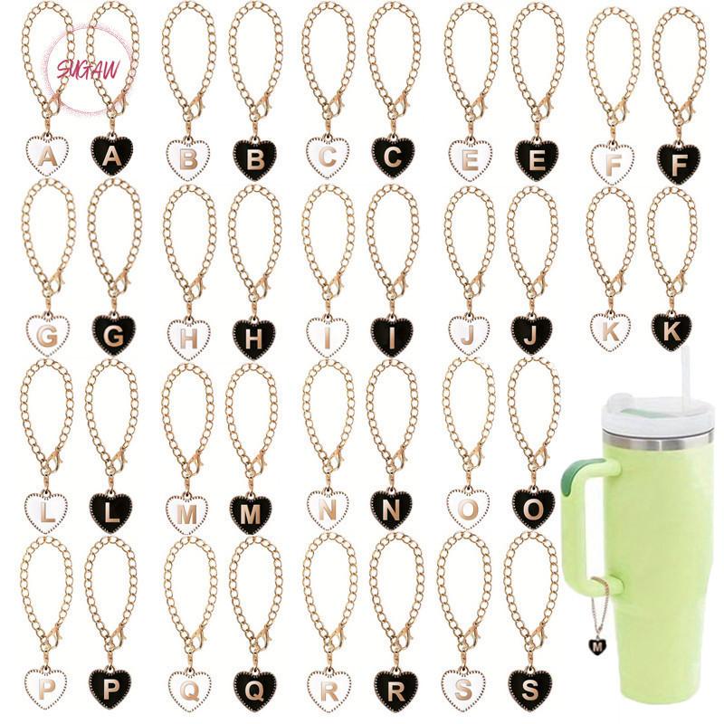 Pingente de Garrafa de Água Personalizado em Forma de Coração SUGAW – 2PCS