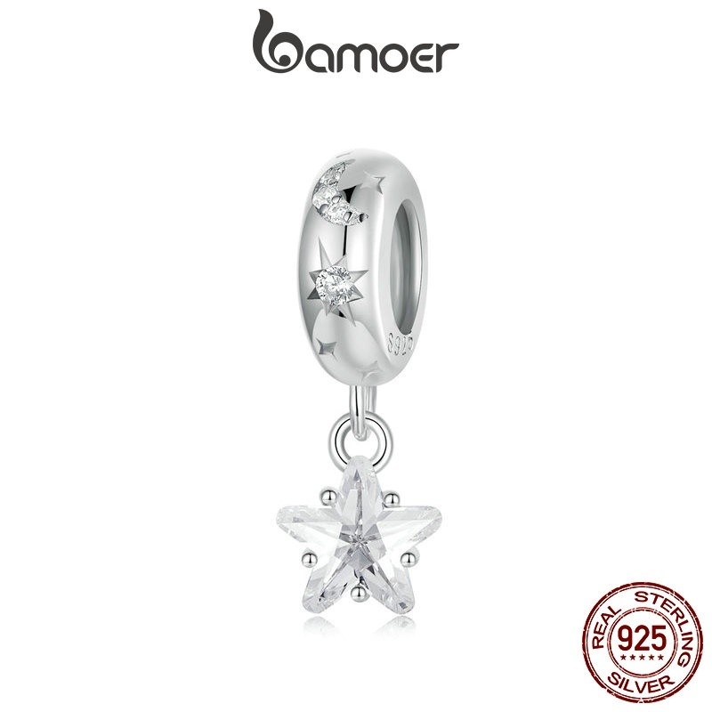 Pingente Estrela Bamoer 925: Charme e Elegância