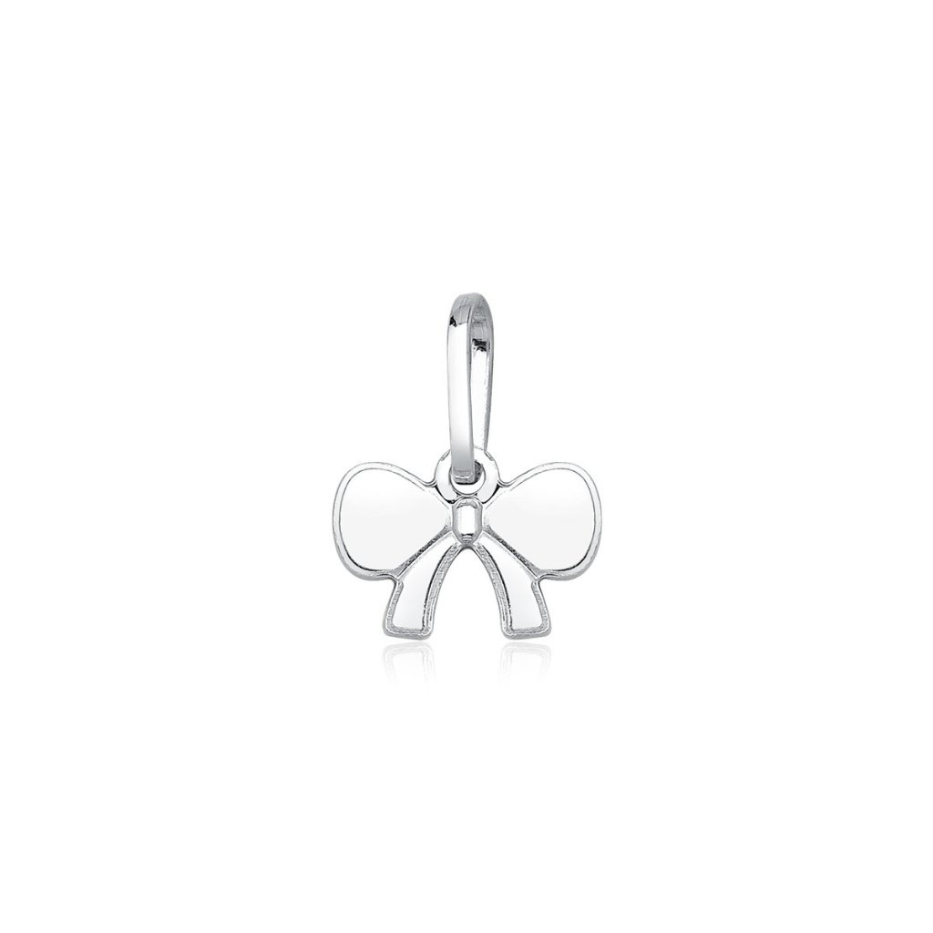Pingente Laço Prata 925: Elegância em Dobro!