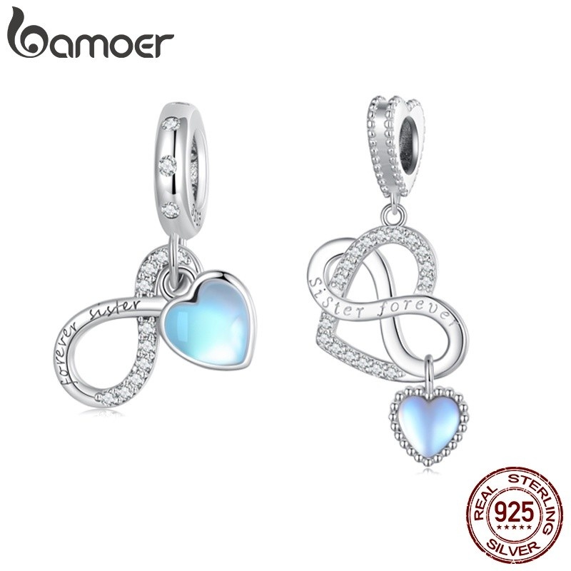 Pingente Lua em Prata 925 Bamoer: Elegância e Charme