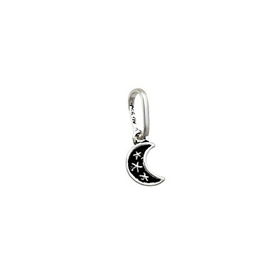 Pingente Lua Prata 925: Elegância Envelhecida ✨
