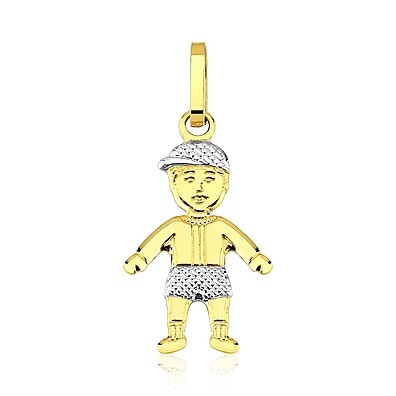 Pingente Menino Ouro 18k: Elegância e Fé