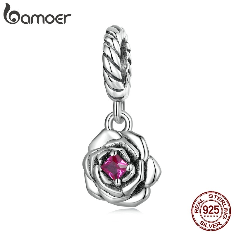 Pingente Prata 925 Bamoer: Elegância para DIY