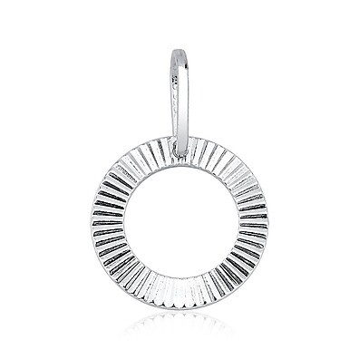 Pingente Prata 925: Elegância Diamantada