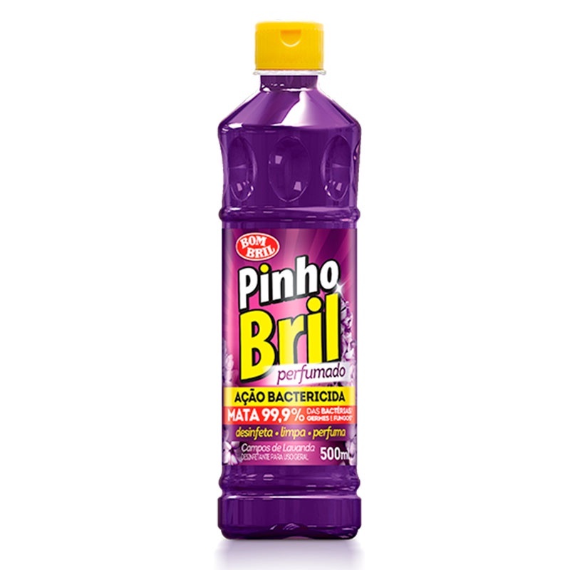 Pinho Bril Lavanda 500ml: Limpeza e Perfume!