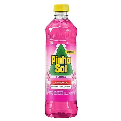 Pinho Sol Floral 500ml: Limpeza e Perfume!