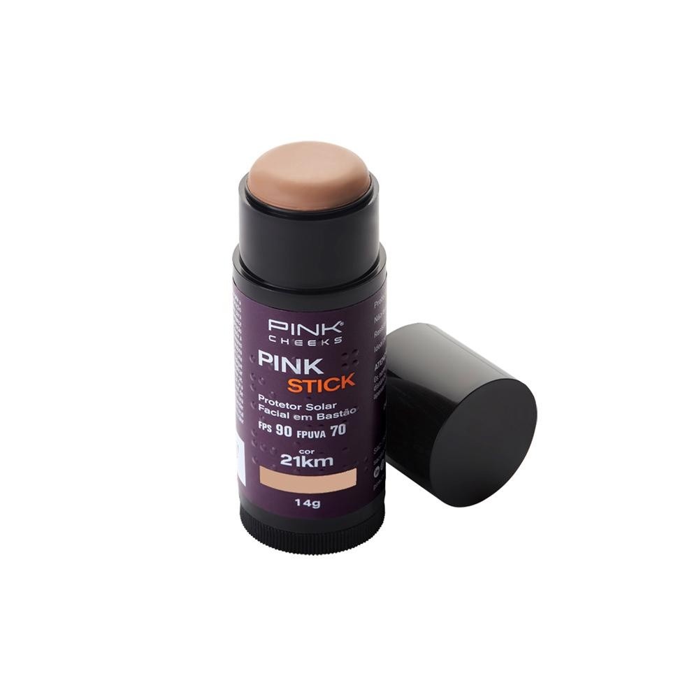 Pink Cheeks: Protetor Solar Facial com Cor FPS 90