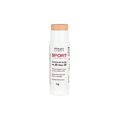 Pink Cheeks Sport: Corretivo FPS 40 Bastão