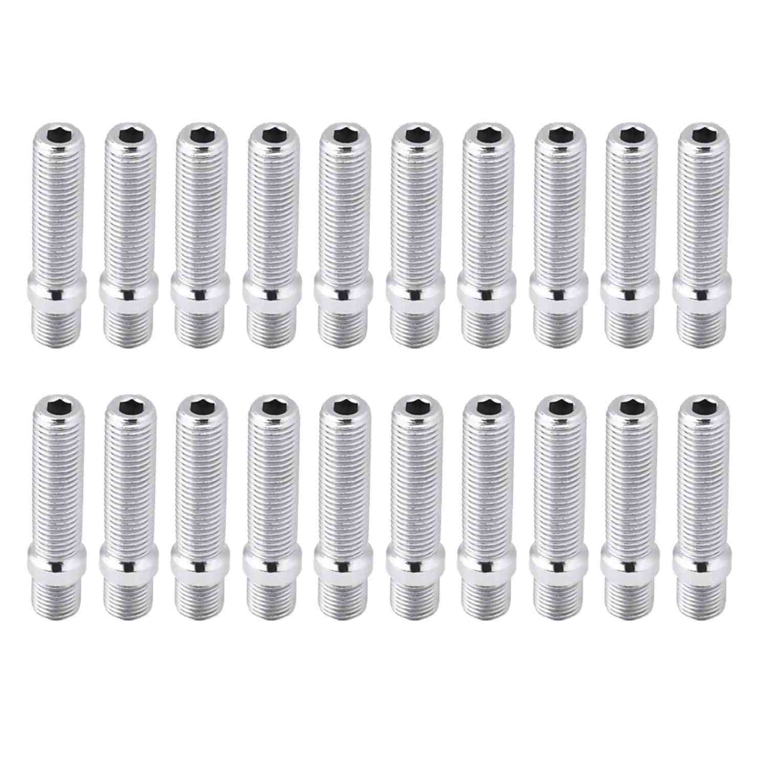 Adaptador Pino Roda 12x1.5mm (20pçs) - Eujgoov: Segurança e Estilo para Seu Carro (1998-2008)