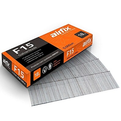 Pino Tipo F 1,05 x 15 mm – 5.000 Peças AirFix para Fixação Rápida