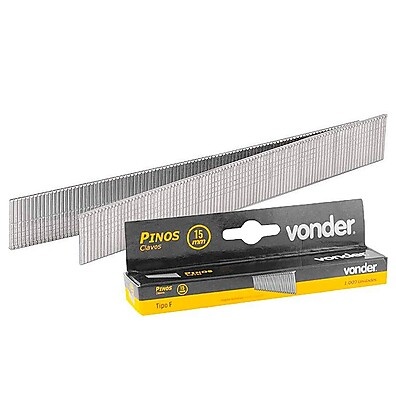 Pinos para Pinador 15mm VONDER: 1000 Unidades