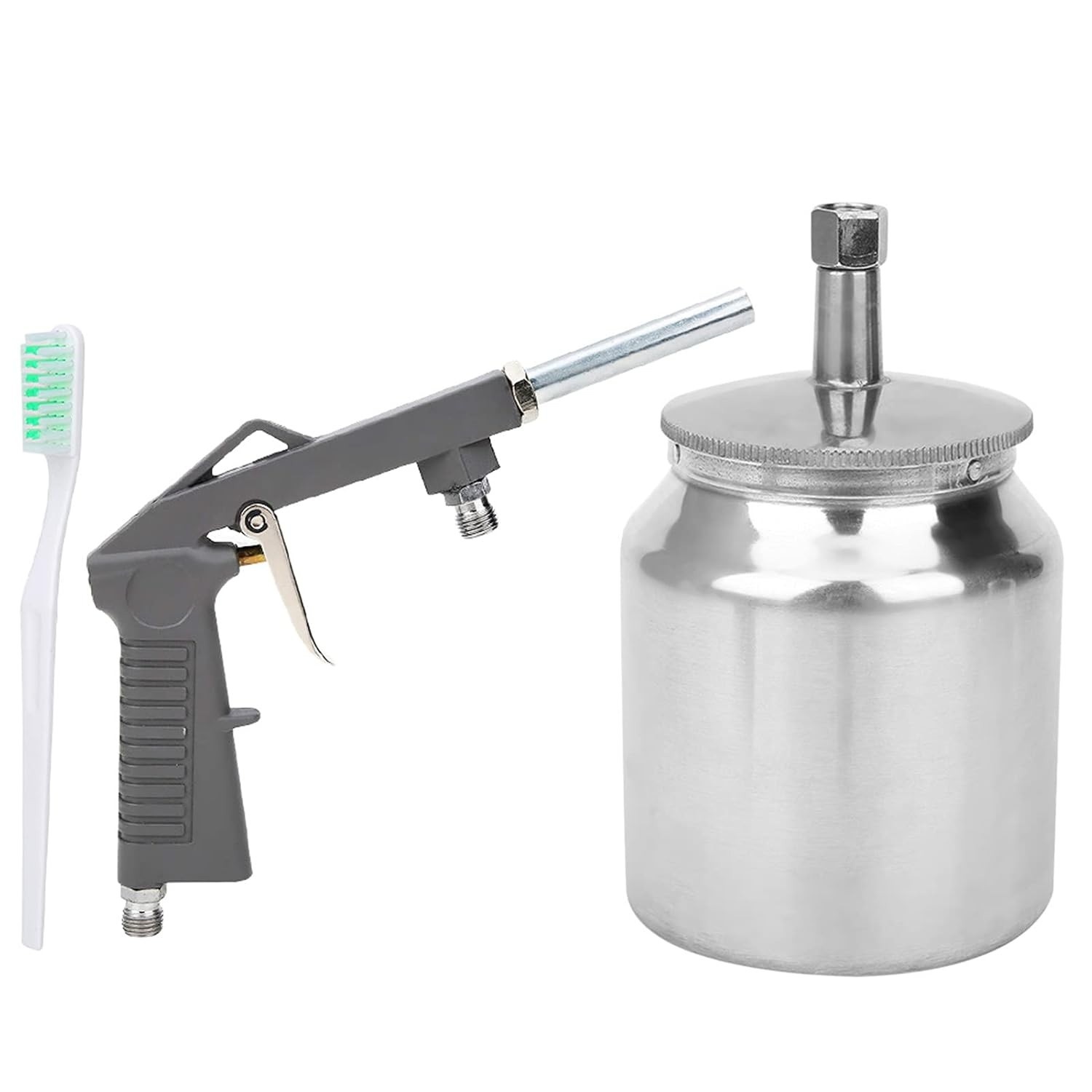Pistola de Pintura PS-6 com Prevenção de Vazamento de Ar - Aplicação Profissional de Revestimentos