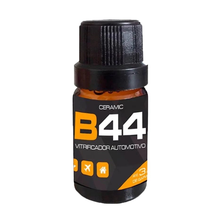 Vitrificador Cerâmico Automotivo B44 - 10ml com Aplicador | Proteção Profissional para Pintura