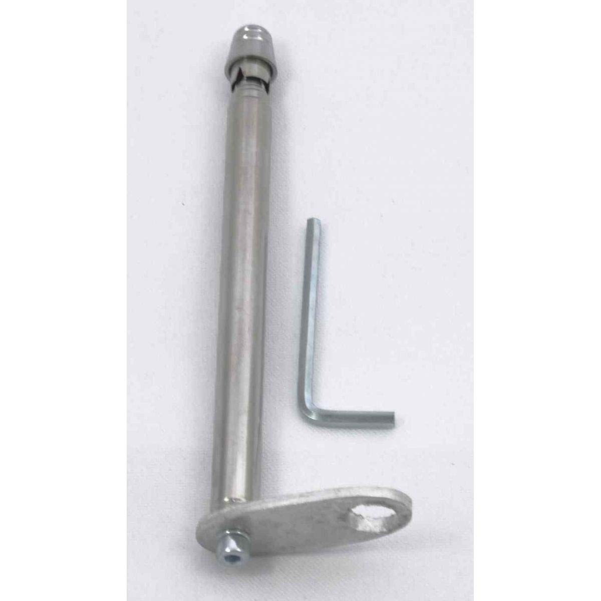 Antena Corta Pipa Spencer 7 Estágios Inox para Retrovisor - Segurança e Estilo Prata
