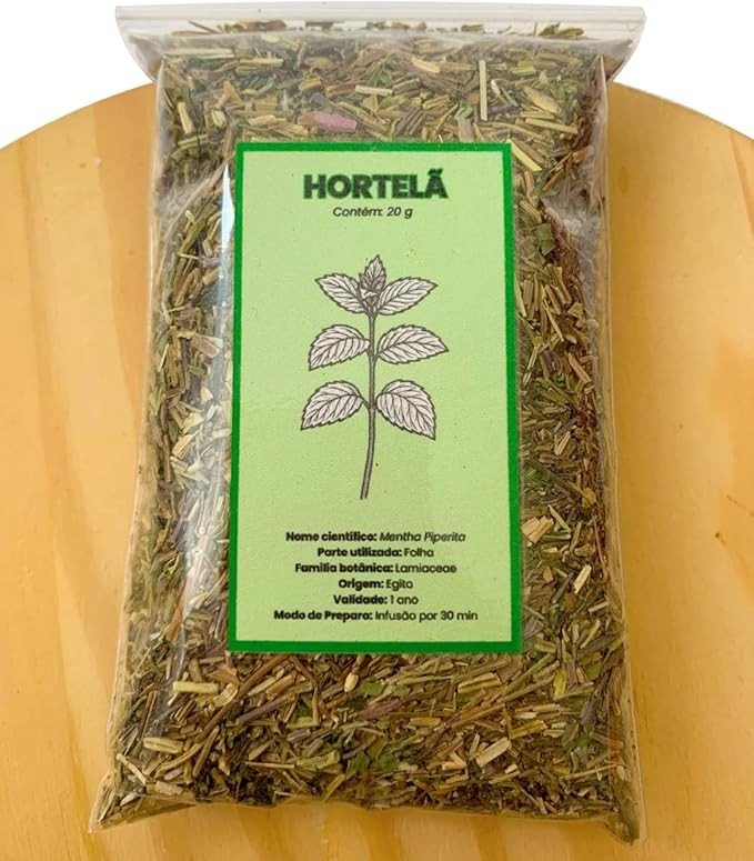 Hortelã Egípcia - Menta Piperita Triturada 20g