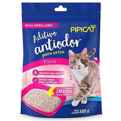 Pipicat Antiodor Floral: Elimine odores da caixa!