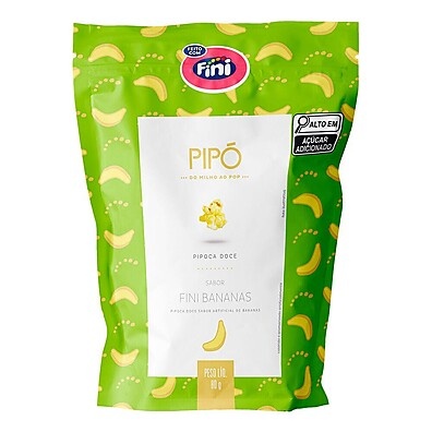 Pipoca Banana Pipó Fini 80g: Sabor Inesquecível!