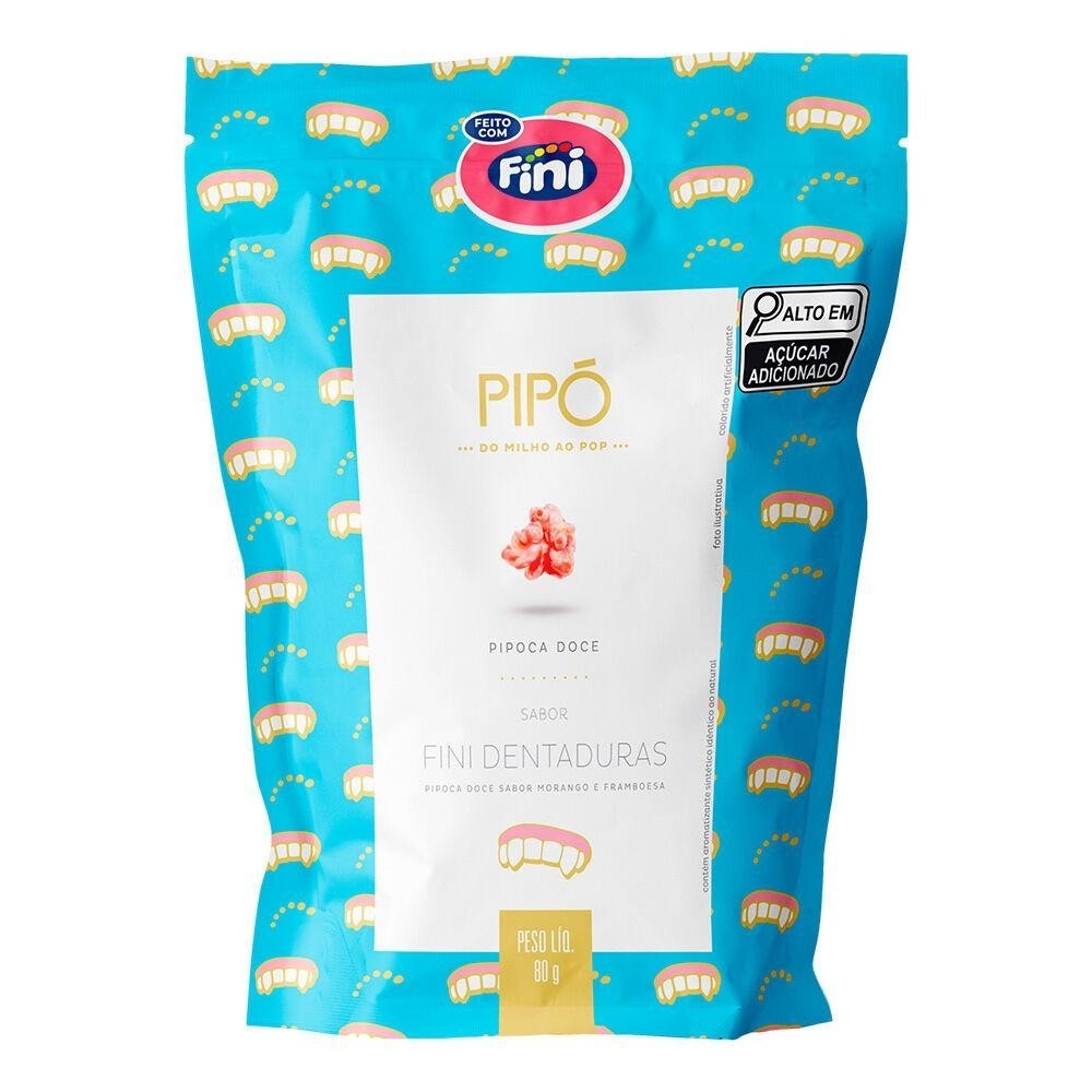 Pipoca Dentaduras Fini 80g: A Explosão de Sabor!