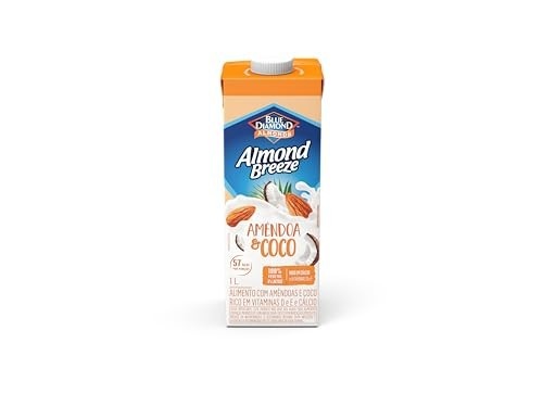 Piracanjuba Almond Breeze Alimento Com Amêndoas E Coco Rico Em Vitamina E E Cálcio - 1L