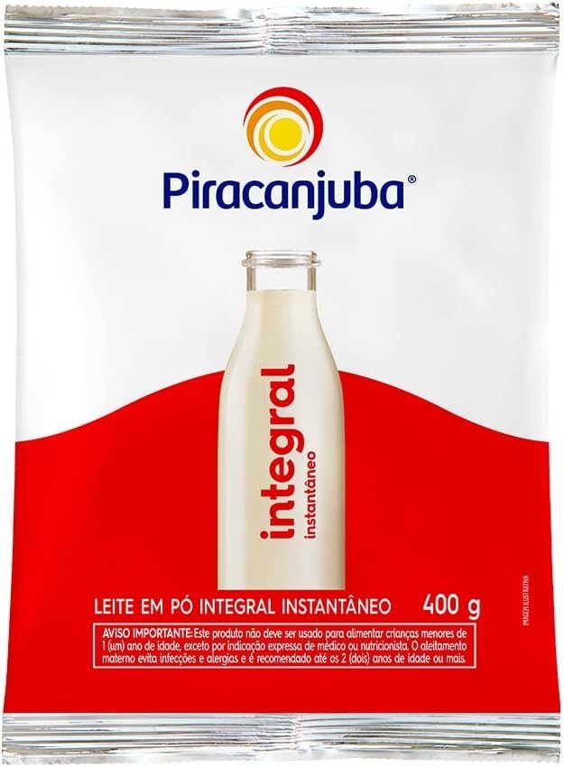 Leite Pó Piracanjuba Integral Instantâneo 400 g