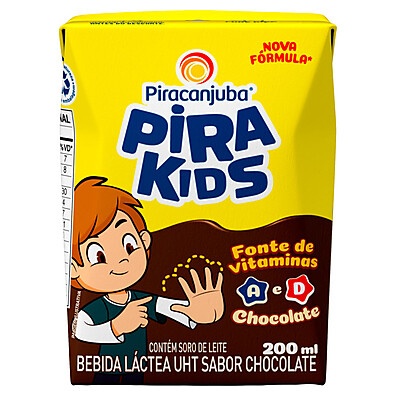 Pirakids School Chocolate 200ml: Nutrição e Sabor!