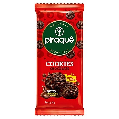 Piraquê Chocolate: O Cookie com Gotas que Você Precisa!