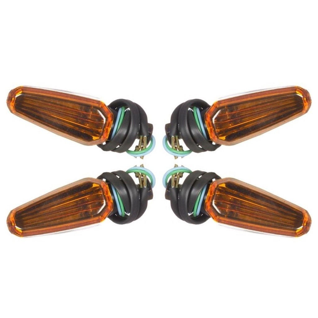 Pisca Moto Esportivo: Kit 4 Mini LED Pro Tork
