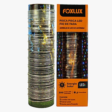 Pisca Pisca Solar 200 LEDs: Decore com Magia!