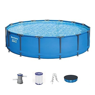 Piscina Bestway Steel Pro Max 14970L: Seu Verão!