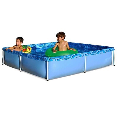 Piscina com Armação 1.500L – Diversão Garantida no Verão