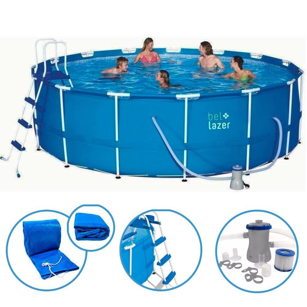 Piscina de Armação 16000L: Verão Garantido!
